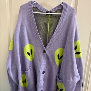 Dressed in Lala Alien Cardigan